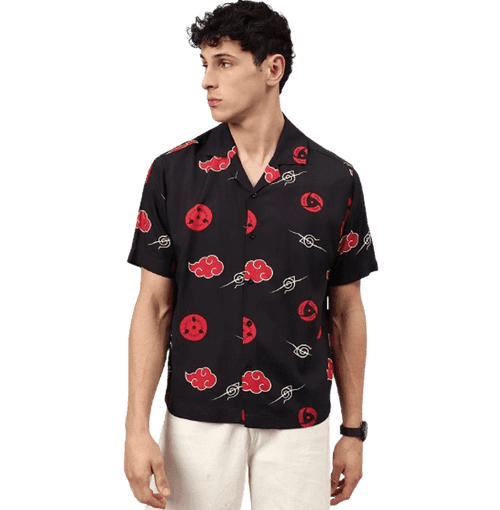 Naruto 1514 Black Mens Shirt