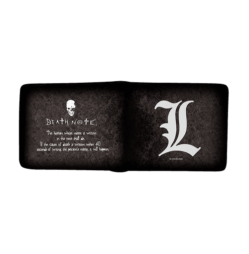 Death Note L Symbol Wallet