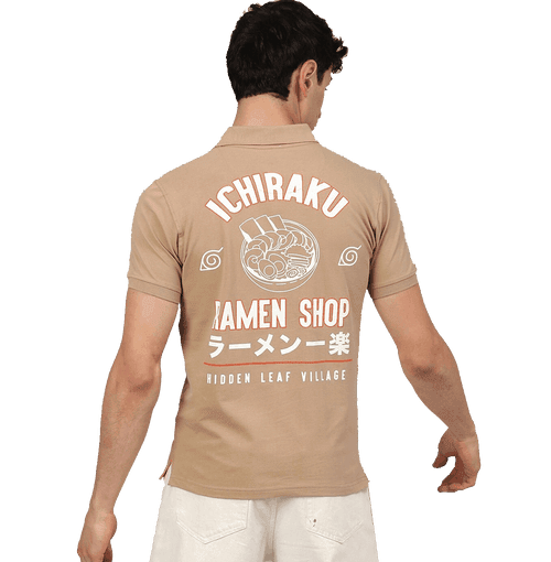 Naruto Ichiraku 2018 Irish Cream Polo T Shirt