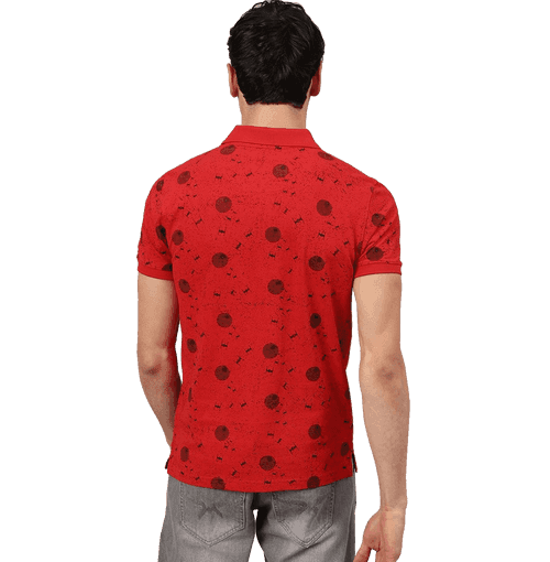 Star Wars 2016 Salsa Red Polo T Shirt