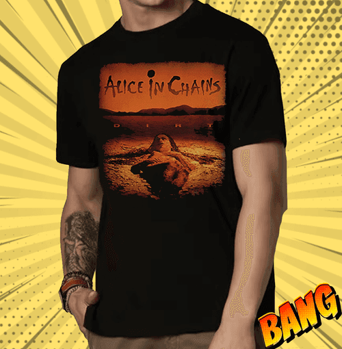 Alice In Chains Dirt Black T Shirt