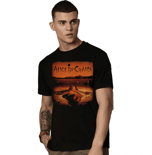 Alice In Chains Dirt Black T Shirt