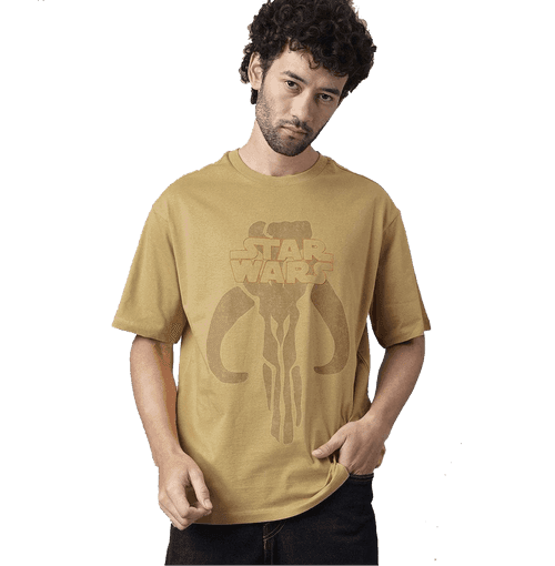 Star Wars 2478 Curry Loose Fit T Shirt