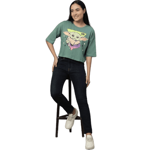 Star Wars 1017 Frosty Green Women T Shirt