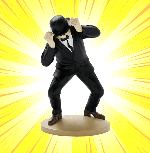 Tintin Thompson Bowler Hat Figure