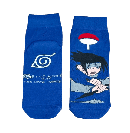 Naruto Orange Sun And Blue Ball Ankle Length Socks