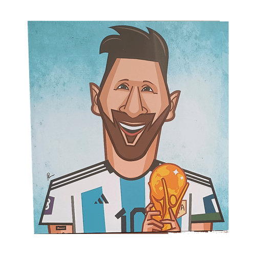 Messi World Cup A3 Laminate