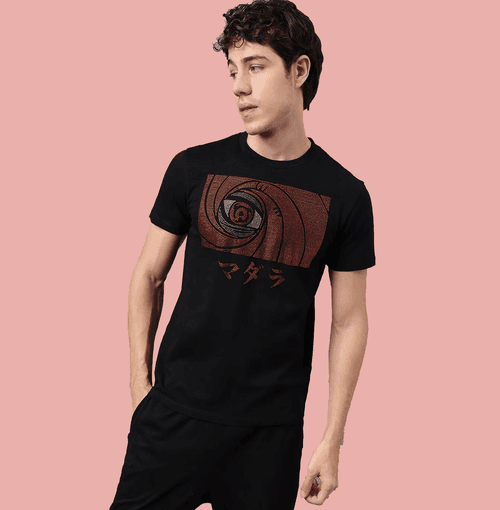 Naruto 2801 Black T Shirt