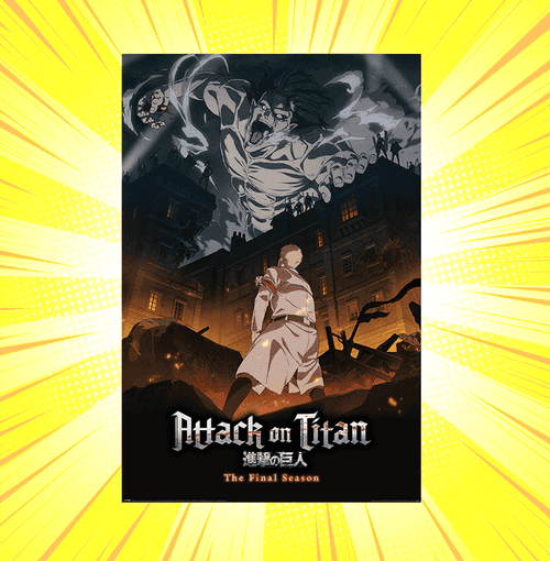 Attack On Titan S4 Eren Onslaught Maxi Poster
