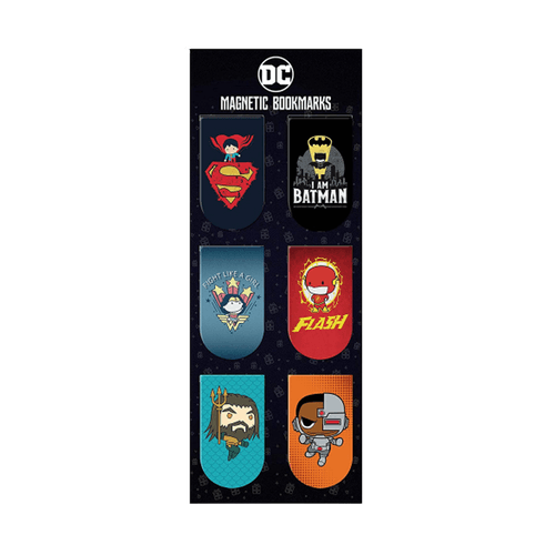 DC Comics New Pack Of 6 Bookmark
