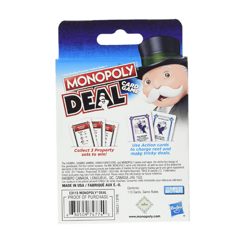 Monopoly Deal Card Game