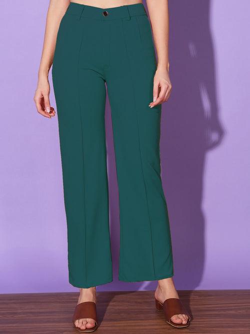 Carrera Full Length Women Formal Trousers and Pants-3296