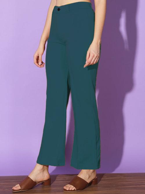 Carrera Full Length Women Formal Trousers and Pants-3301