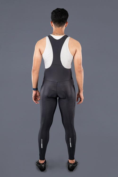 Mens Cycling Bib Full Tights | Gel Padded | Nightrider