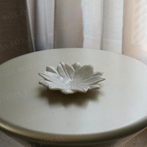 Marble Plate Candle Holder