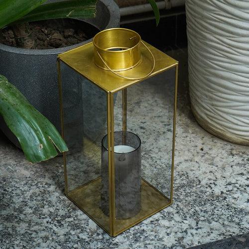 Glowing Beacon Brass Lantern