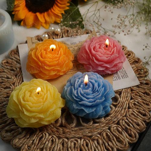 Beautiful Rose Shaped Scented Candles