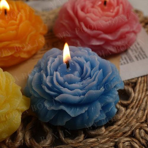 Beautiful Rose Shaped Scented Candles