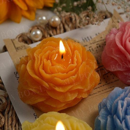 Beautiful Rose Shaped Scented Candles
