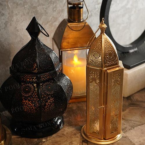 Coal Glow Moroccan lantern