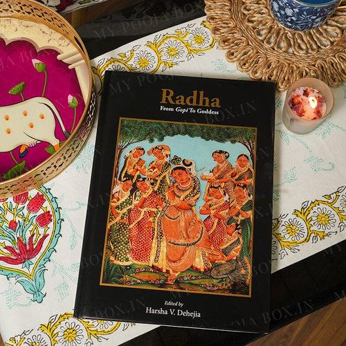 Radha From Gopi To Goddess Coffee Table Book