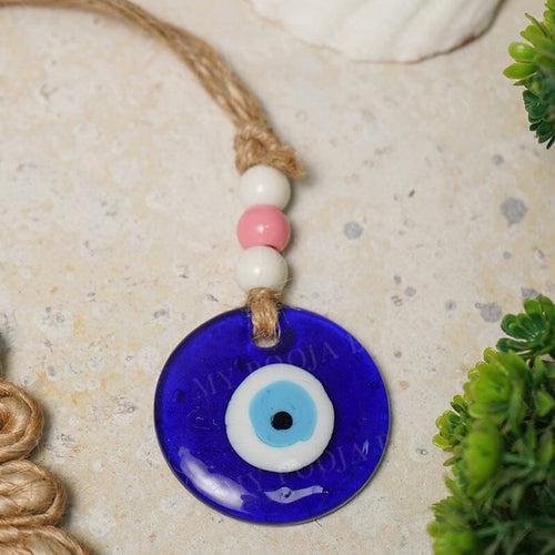 Petite Jute Evil Eye Hanging