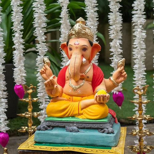 1.2FEET Eco-Friendly Siddhi Vinayak Ganpati | Plant-A-Ganesha