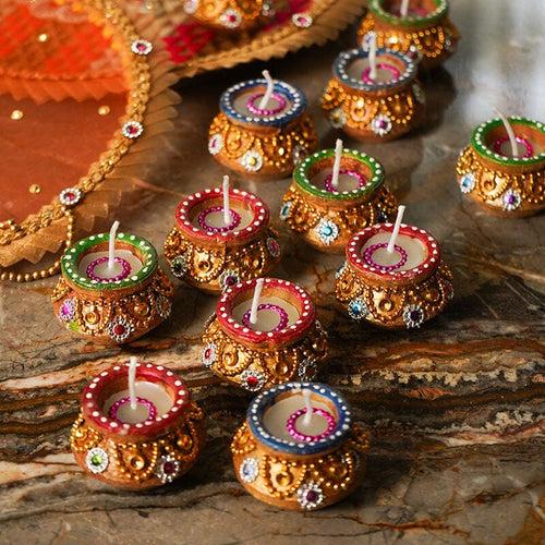 Matki Eco Friendly Diya (Set of 12)