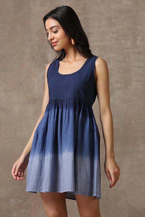 Okhai 'Uranus' Pure Cotton Tie and Dye Dress | Rescue