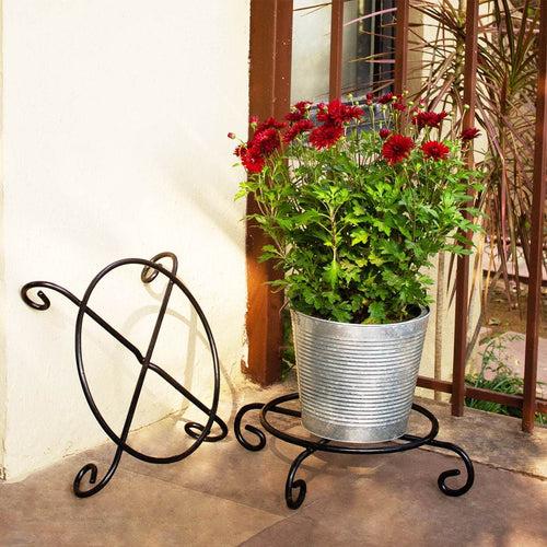 Cross Pot Stands ~ Set of 2