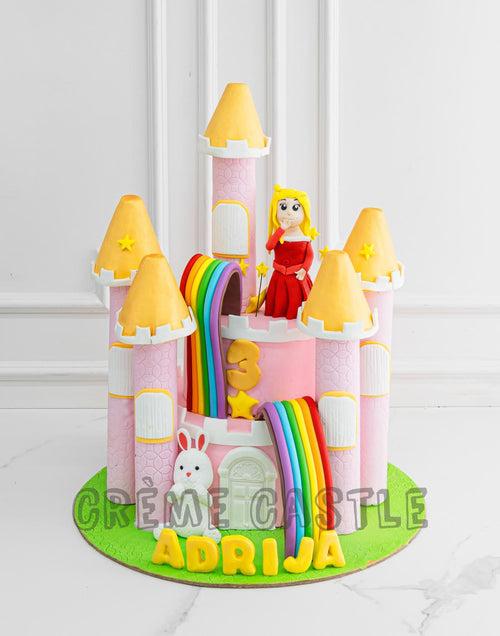 Princess in Castle Cake