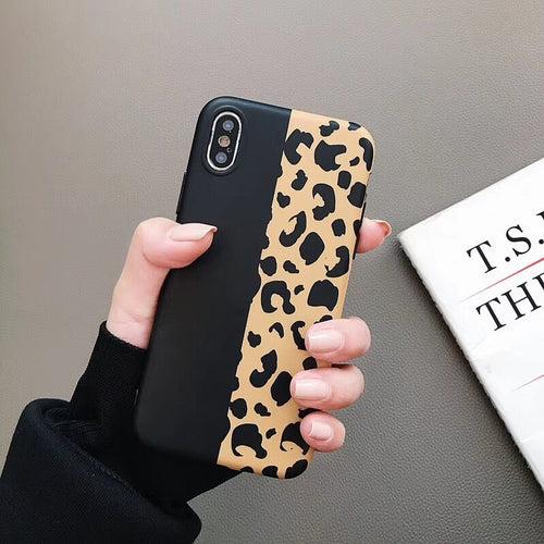 Half Leopard iPhone Case