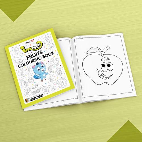 Fruits Reusable Colouring Books for Kids-Immersive AR Experience
