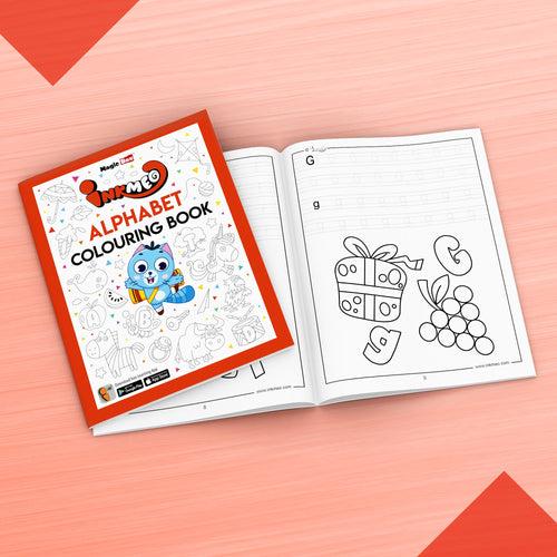 Alphabet Reusable Colouring Books for Kids-Enhanced Learning with AR