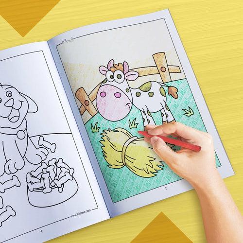Animals Reusable Wall Colouring Books for Kids-Interactive AR Learning