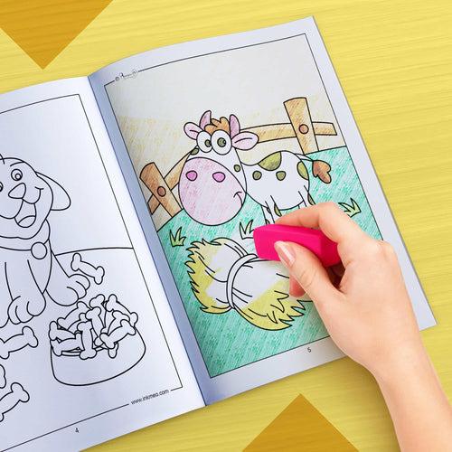 Animals Reusable Wall Colouring Books for Kids-Interactive AR Learning