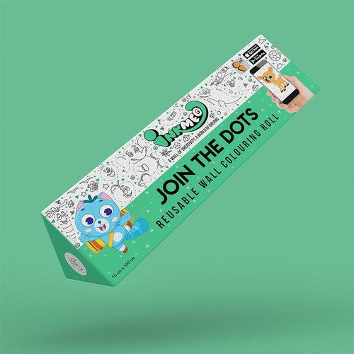 Join the Dots Reusable Wall Colouring Roll (6 inch)-Interactive AR Learning