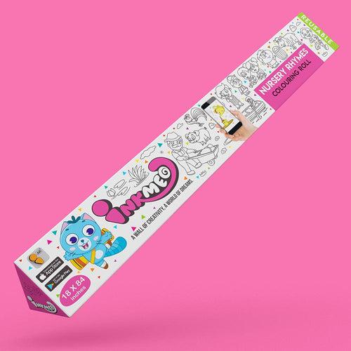 Nursery Rhymes Colouring Roll (18 inch) - Interactive AR Experience