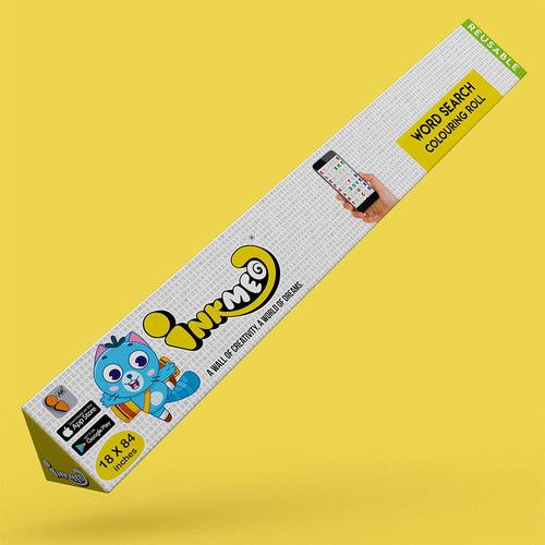 Word Search Reusable Colouring Roll (18 inch) - Augmented Reality Technology