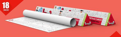 Christmas Carols Colouring Roll (18 Inch) - AR Learning Innovations