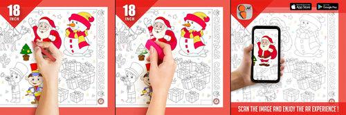 Christmas Carols Colouring Roll (18 Inch) - AR Learning Innovations