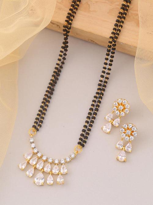 Golden Clara Mangalsutra Set