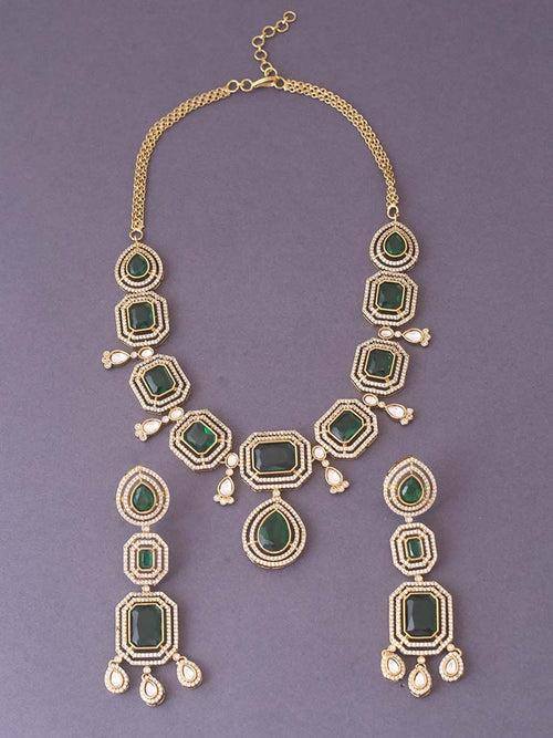 Emerald Benedita Zirconia Jewellery Set