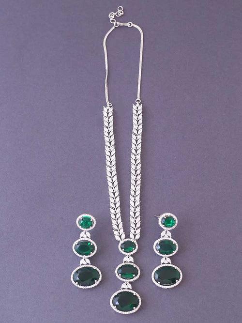 Emerald Benito Zirconia Jewellery Set