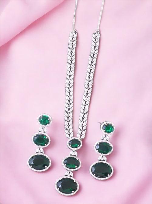 Emerald Benito Zirconia Jewellery Set