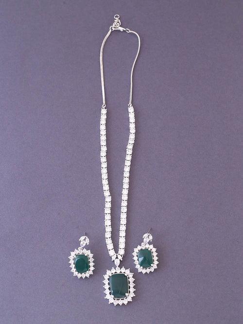 Emerald Kaitlyn Zirconia Jewellery Set