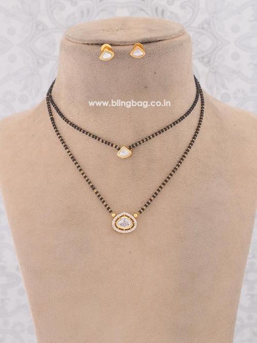 Golden Karine Mangalsutra Set