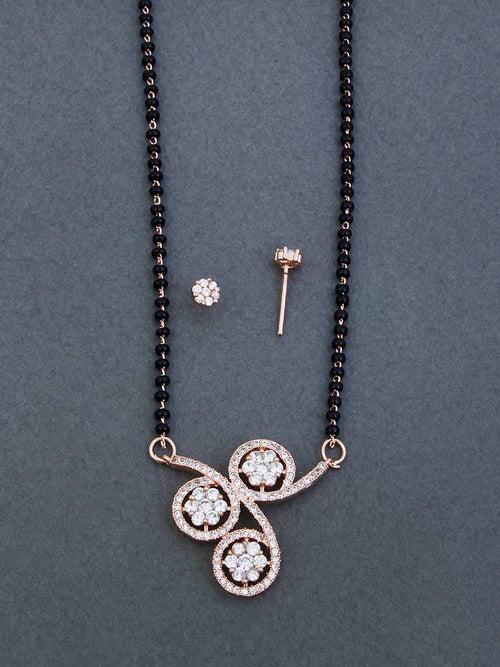 Rose Gold Nicola Mangalsutra Set