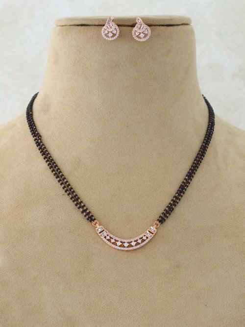 Rosegold Hallie Mangalsutra Set