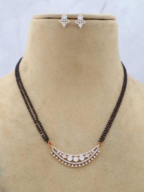 Rosegold Nashwa Mangalsutra Set